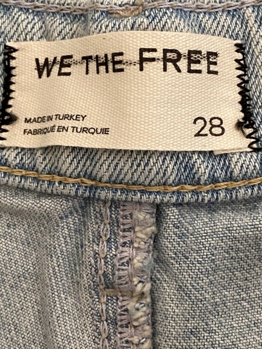 Free People Westward Demi Jeans NWT - Picture 13 of 14